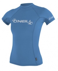 O'Neill Wetsuits Women's Basic Skins Short Sleeve Crew