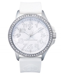 Keep your style fresh while traveling the world in this chic Jetsetter watch from Juicy Couture.