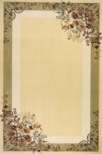 Momeni CAPRICR-06WHE5080 Capri Rug, Wheat