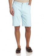 Nautica Men's Flat Front Twill Short