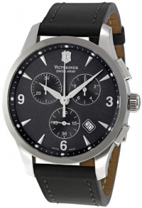 Victorinox Swiss Army Alliance Chronograph Black Strap Mens Watch 241479