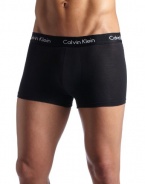 Calvin Klein Men's Micro Modal Trunk, Black, Medium