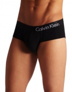 Calvin Klein Men's Bold Low Rise Flex Brief, Black, Medium