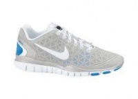 Nike Free TR Fit 2 Neutral Grey/Blue Glow/White, 9.5