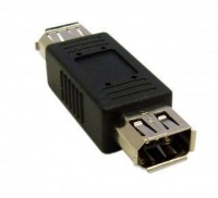 IEEE-1394 Firewire Coupler, 6 Pin Female / 6 Pin Female