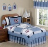 Come Sail Away Nautical Childrens Bedding 3pc Full / Queen Set by Sweet Jojo Designs