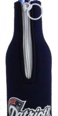 NEW ENGLAND PATRIOTS BOTTLE SUIT KOOZIE COOZIE COOLER