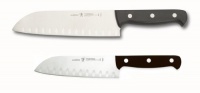 J.A. Henckels International Fine Edge Pro 2-Piece Hollow Edge Santoku Set