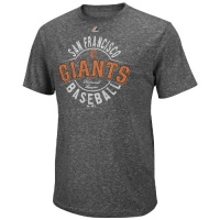 MLB San Francisco Giants The Big Time T-Shirt, Black Heather