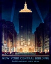 NY Central Building 14x20 Limited-Edition Artistic Planked Wood Sign by Chesley Bonestell