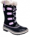 Sorel Tofino Lace-Up Boot,Black/Hydrangea,5 M US Big Kid