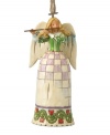 Start the decorating bonanza off on a high note with Jim Shore's Angel with Flute. Part ornament, part figurine, this elaborately hand-painted charmer makes your entire home sing.