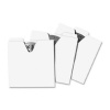 Vaultz VZ01096 CD Storage File Folders - 100 per Box-White