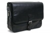 Kenneth Cole Reaction Manhattan Leather What a Bag! 4.5 Single Gusset Expandable Flapover