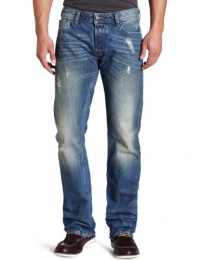 Diesel Men's New-Fanker Slim Bootcut Jean, Denim, 36x30