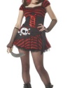 California Costumes Women's Jewel Of The Sea Costume,Red/Black/White,7-9