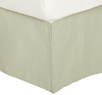 DwellStudio Crib Skirt, Solid Moss