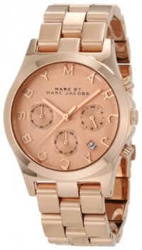 Marc Jacobs Henry Rose Gold Dial Women's Watch MBM3107