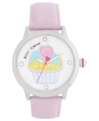 Satisfy your sweet tooth with this pretty-in-pink watch from Bestey Johnson.