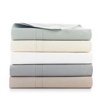 Hudson Park 800TC Solid California King Fitted Sheet - Ivory