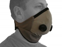 ATV Tek Pro Series Rider Dust Mask (Tan/Black, Universal)