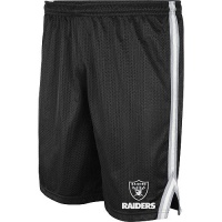 Reebok Oakland Raiders Boys (4-7) Lacrosse Shorts Kids 7 Large