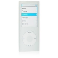 Silicone Skin Soft Clear White Rubber Case for new Apple iPod Nano 5th Generation 5G (With Camera) 8GB 16GB