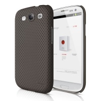 elago G5 Breathe Case for Galaxy S3 (Fits Verizon, AT&T, T-Mobile, Sprint and other Carriers) - Soft Feeling Chocolate - ECO PACK