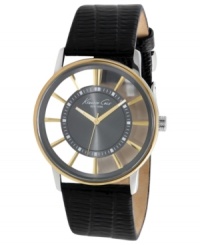 Leave no detail unnoticed with this handsome timepiece from Kenneth Cole New York, available only at Macy's.