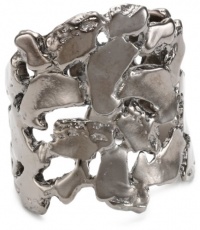 KARA by Kara Ross Cast Nugget, Gunmetal Cuff Bracelet