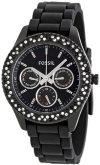 Fossil Women's ES2896 Stella Black Dial Watch