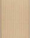 Safavieh NF442D Natural Fibers Collection Sisal Square Area Rug, 8-Feet, Natural and Tan