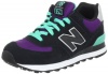 New Balance Women's WL574 Neon Fashion Sneaker