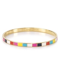 Color pop and block it with this gleaming kate spade new york, which features an inspirational interior engraving.