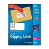 Avery® White Shipping Labels for Laser Printers with TrueBlock Technology,  2 Inches x 4 Inches, Box of 2500 (5963)