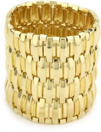 Vince Camuto Gold Tone Stretch Bracelet