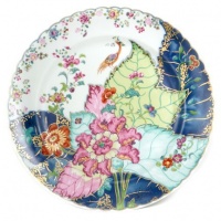 Mottahedeh Tobacco Leaf Dessert Plate 8.5 in