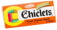 Chiclets Gum, Fruit Flavor, 12-Piece (Pack of 20)