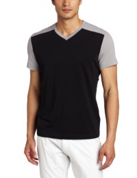 Kenneth Cole Men's Color Block Knit Shirt