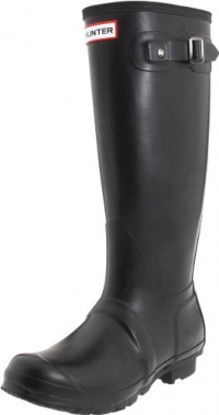 Hunter Original Tall Welly Boot,Black,Women's 6 M/Men's 5 M