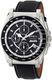 Breil Milano Men's TW0789 Manta Chronograph Ion-Plating Bezel Luminous Hands Watch