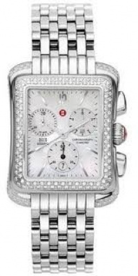 Michele Woman's MWW06Q000001 Deco Moderne Stainless Steel Bracelet Watch