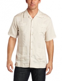 Cubavera Men's Short Sleeve Guayabera Shirt