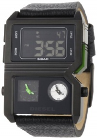 Diesel Men's DZ7173 Black Advanced Analog-Digital Black and Silver Dial Watch