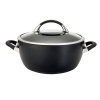 Circulon Symmetry Hard Anodized Nonstick Covered Casserole, 5-1/2-Quart