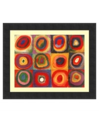 Enrich your home in an instant with the brilliant geometric patterns of Farbstudie Quadrate. A visionary abstract artist, Wassily Kandinsky sought inspiration in another art form-music.