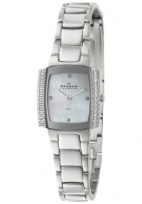 Skagen Women's 688SSX Steel Collection Square Watch