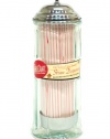 Tablecraft 11-in. Diner Collection Old Fashioned Straw Dispenser  W/Straws - Chrome Top