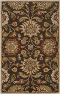 Area Rug 2x4 Hearth Traditional Chocolate Color - Surya Caesar Rug from RugPal