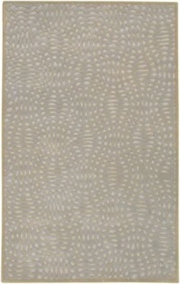 Surya Naya NY-5125 Slit Grey/Tan Area Rug Size - 2 x 3 ft.